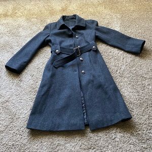 Charcoal Gray Peacoat